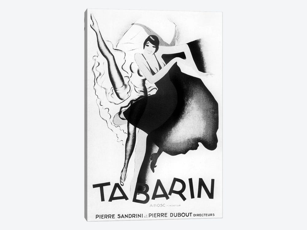 Tabarin Art Deco by Vintage Apple Collection 1-piece Canvas Art Print