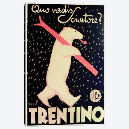 Trentino Canvas Print #VAC2080} by Vintage Apple Collection Art Print