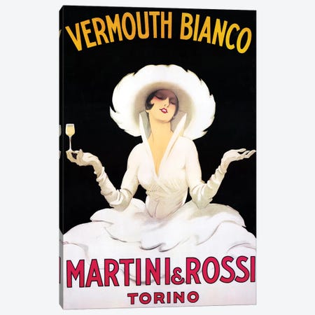 Vermouth Bianco Canvas Print #VAC2102} by Vintage Apple Collection Canvas Artwork