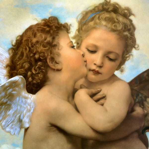 Vintage Apple Collection: Bouguereau, Angels and cupids by Vintage Apple Collection