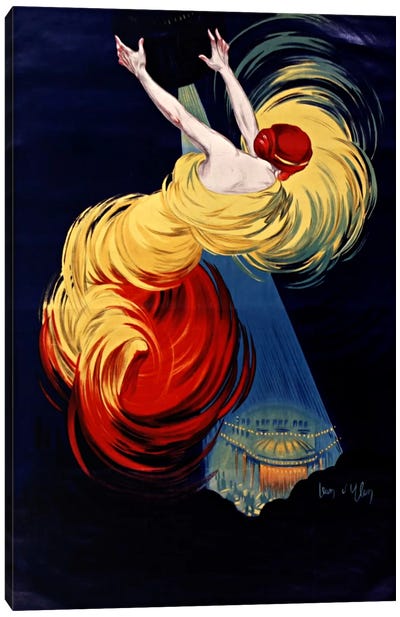 Danse Moscou Canvas Art Print - Vintage Apple Collection