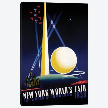 Worlds Fair Canvas Print #VAC853} by Vintage Apple Collection Canvas Artwork