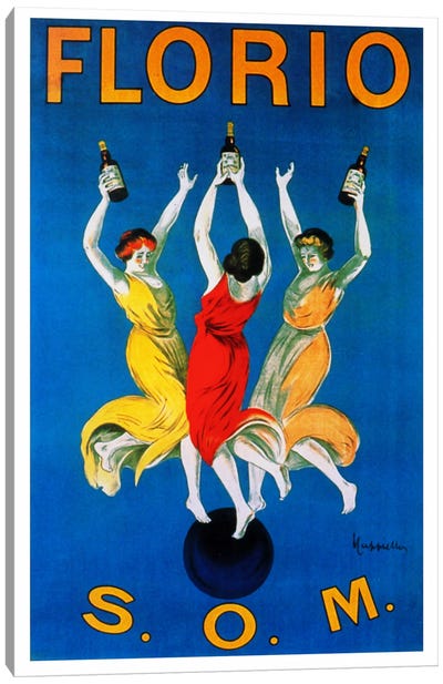 Cappiello Florio Som Canvas Art Print - Winery/Tavern