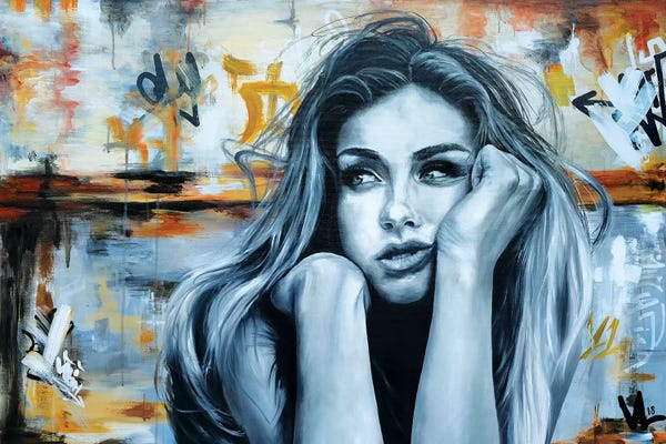 Val Escoubet: Thoughtful Mood by Val Escoubet