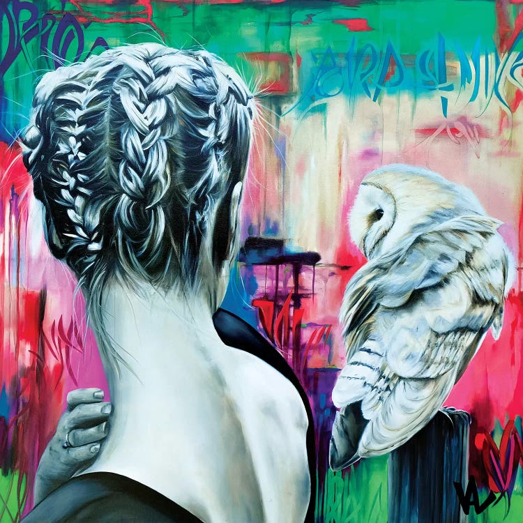Unexpected Meeting by Val Escoubet wall art