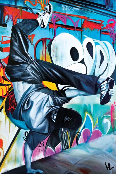 Grey Eminence: Urban Handstand by Val Escoubet