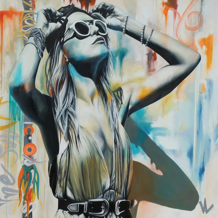 The Sun Is Back by Val Escoubet wall art