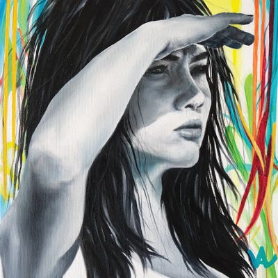 So Far Away by Val Escoubet canvas print