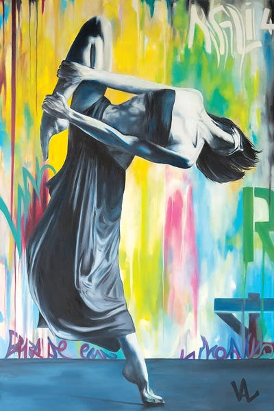 Entrez Dans La Danse ! by Val Escoubet canvas print