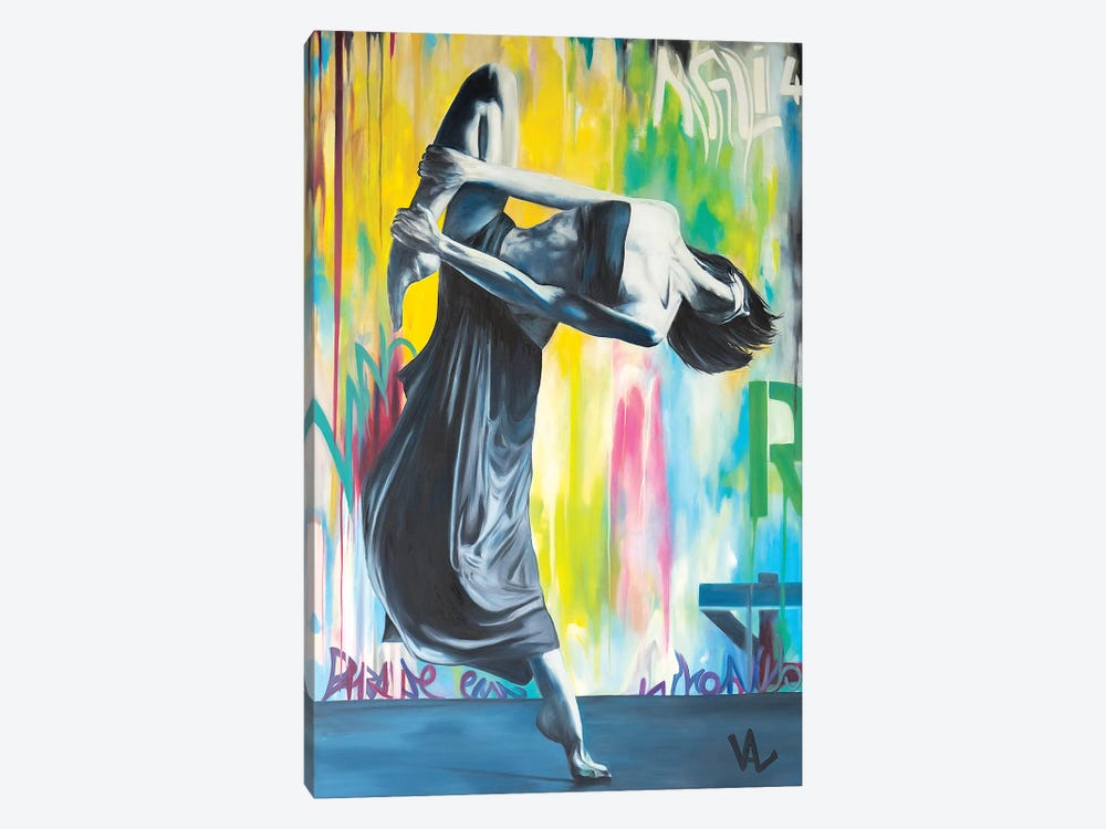 Entrez Dans La Danse ! by Val Escoubet 1-piece Canvas Wall Art