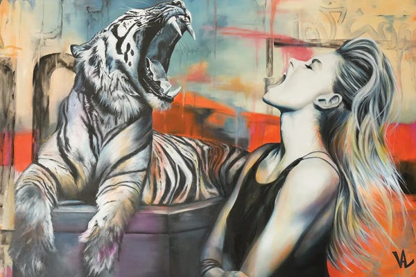 Women's Tops: Conversation by Val Escoubet