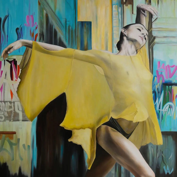 L'Envol by Val Escoubet wall art