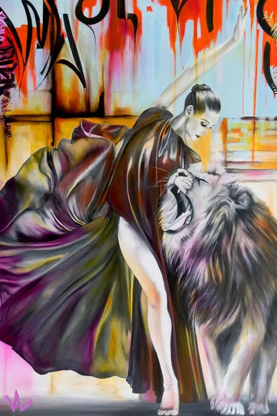 Coup De Foudre by Val Escoubet canvas print