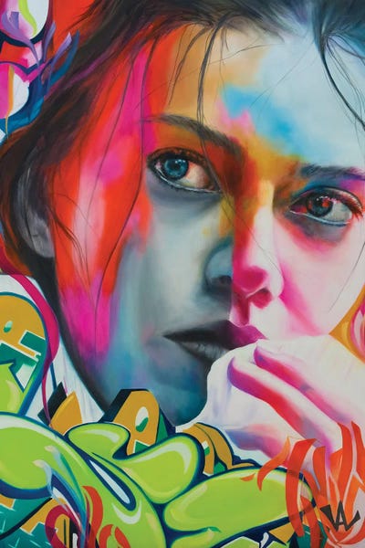 Look At Me by Val Escoubet canvas print