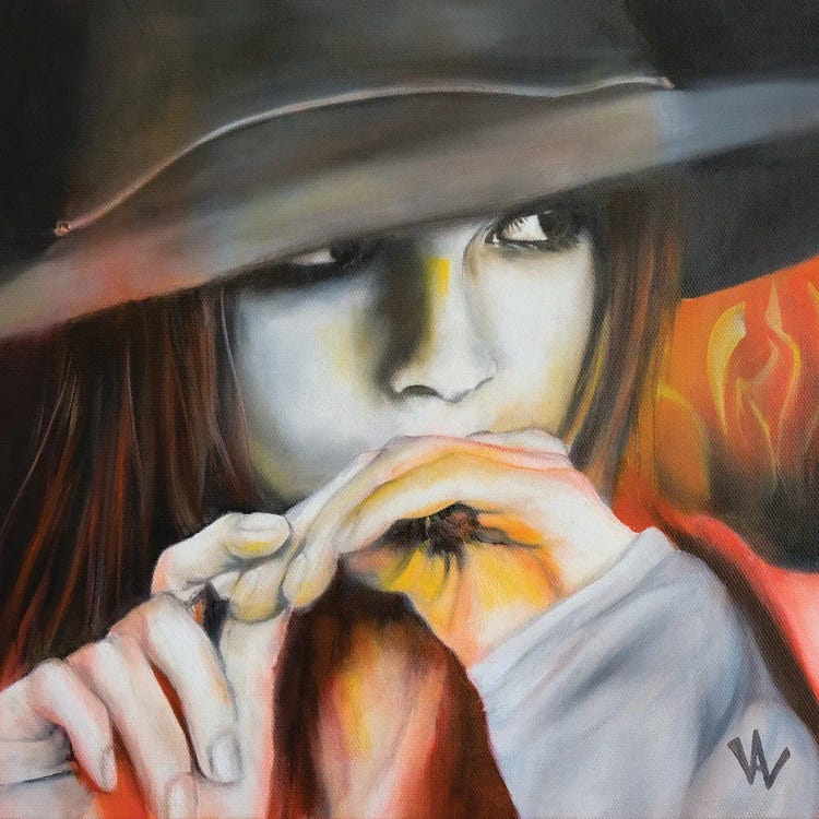 Shyness by Val Escoubet wall art