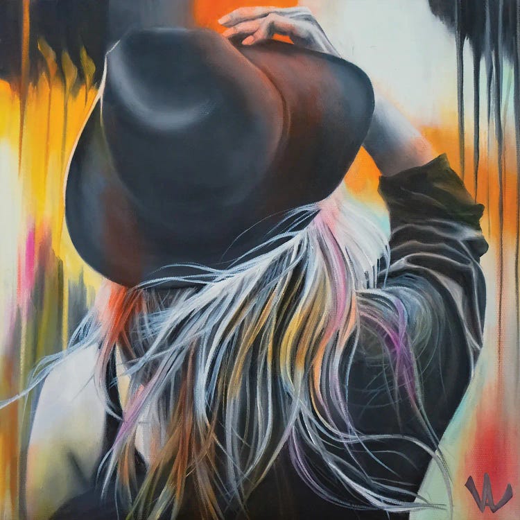 In The Wind by Val Escoubet wall art