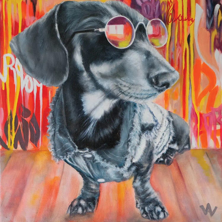 Rock'N Wouf by Val Escoubet wall art