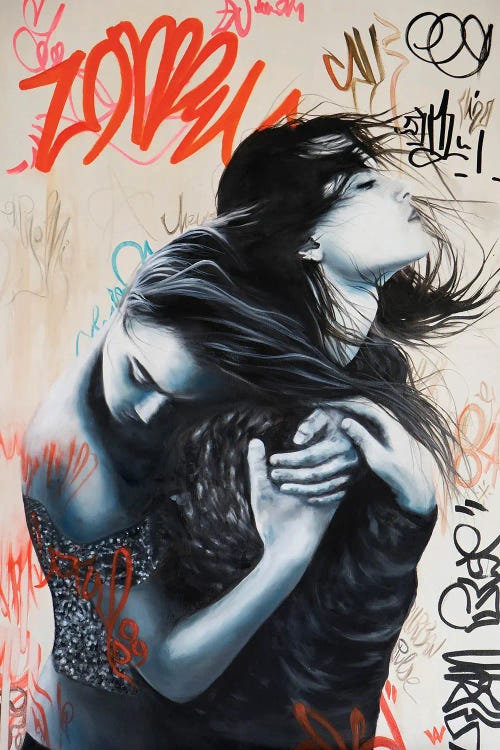 Graffiti D'Âmes by Val Escoubet wall art