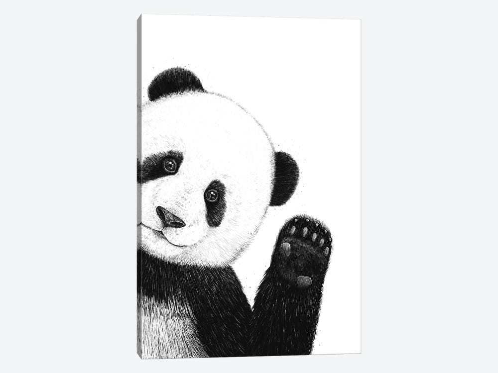 Panda by Valeriya Korenkova 1-piece Canvas Art Print