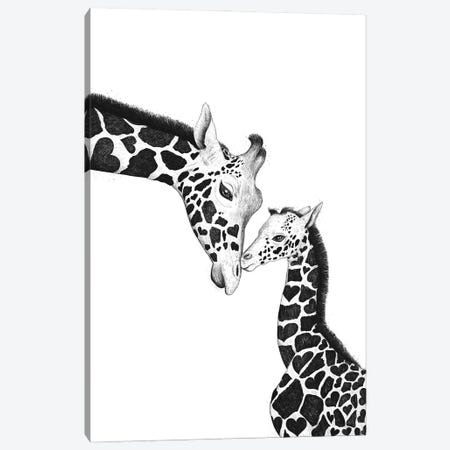 Giraffes Canvas Print #VAK117} by Valeriya Korenkova Canvas Print