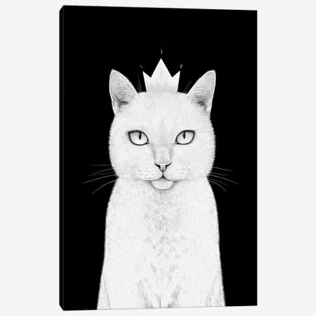 Queen Cat Canvas Print #VAK147} by Valeriya Korenkova Canvas Art