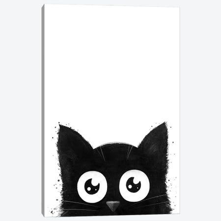 Black Cat III Canvas Print #VAK168} by Valeriya Korenkova Canvas Print