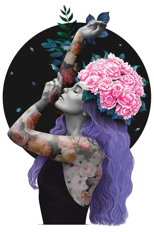 Just Breathe by Valeriya Korenkova wall art