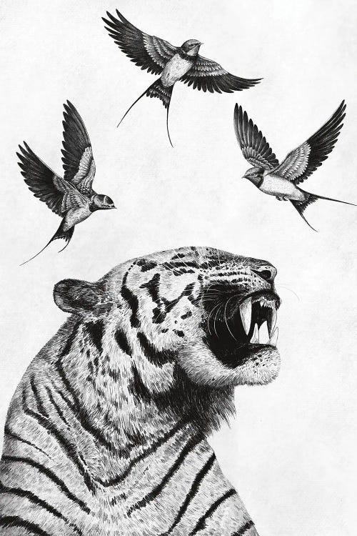 Flight Of The Inner Bird by Valeriya Korenkova wall art