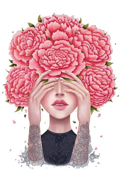 I Don't See by Valeriya Korenkova canvas print