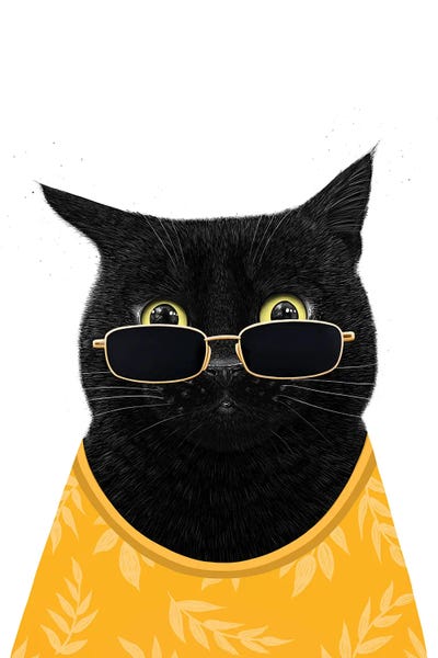 Summer Cat by Valeriya Korenkova canvas print