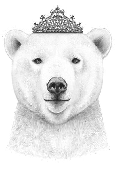 Polar Bears: Queen Bear by Valeriya Korenkova