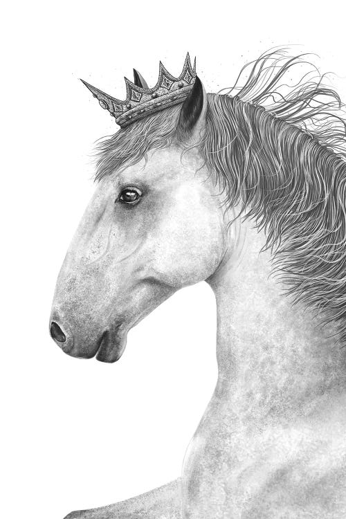 The King Horse by Valeriya Korenkova wall art