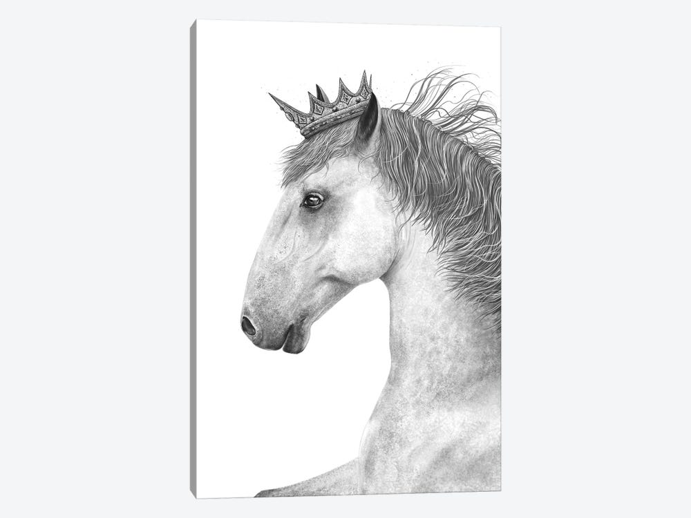 The King Horse by Valeriya Korenkova 1-piece Canvas Print