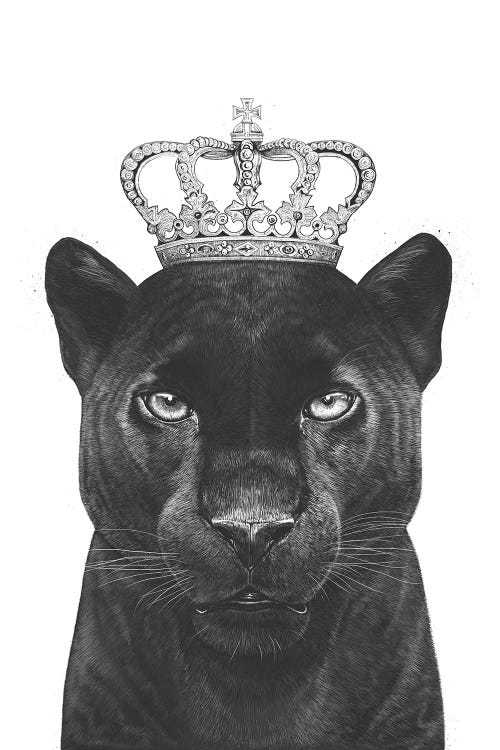 The King Panther by Valeriya Korenkova wall art