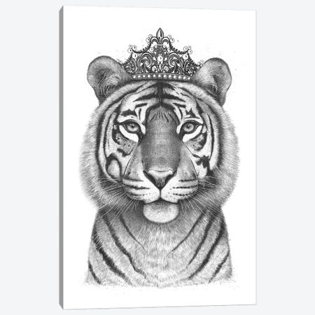 The Tigress Queen Canvas Print #VAK76} by Valeriya Korenkova Canvas Art Print