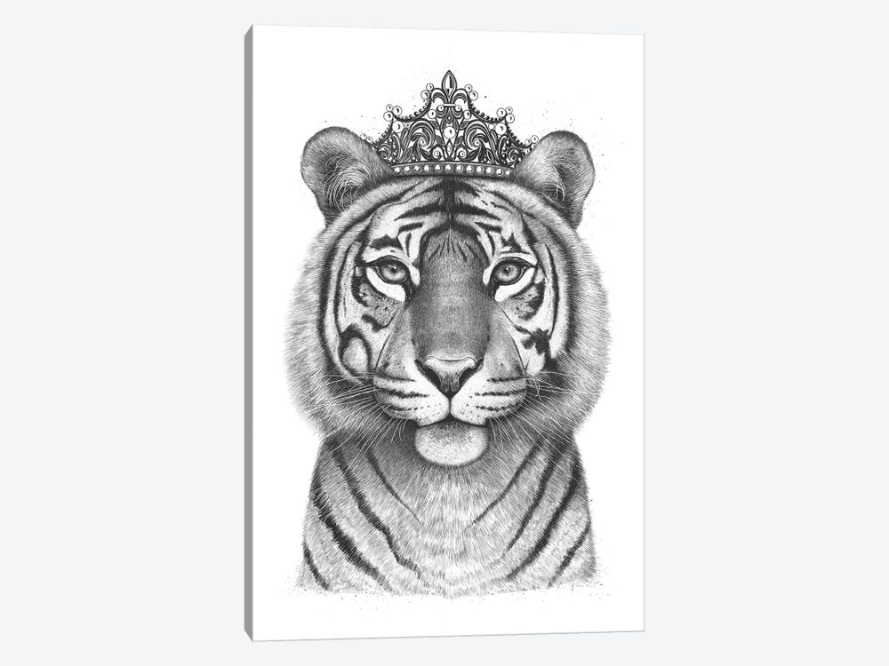 The Tigress Queen by Valeriya Korenkova 1-piece Art Print