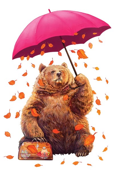 Brown Bears: Autumn Bear by Valeriya Korenkova