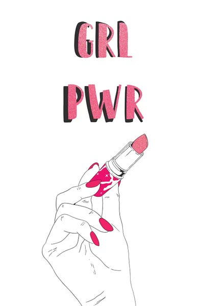 Girl Power by Valeriya Korenkova canvas print