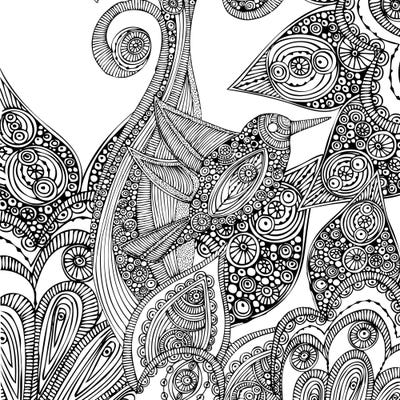 A Bird In Paradise I by Valentina Harper framed canvas print