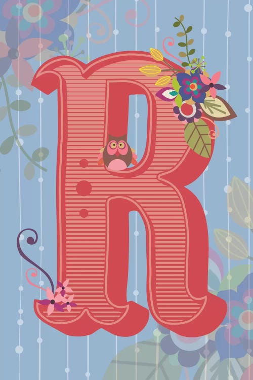 R by Valentina Harper wall art