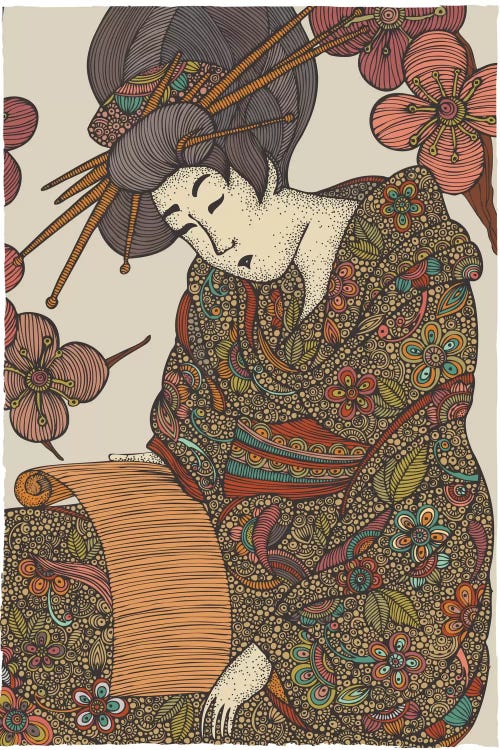 Geisha by Valentina Harper wall art