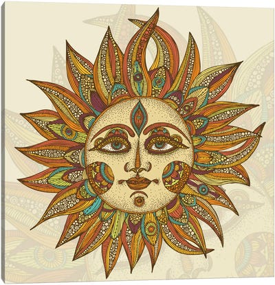 Helios Canvas Art Print - Sun Art