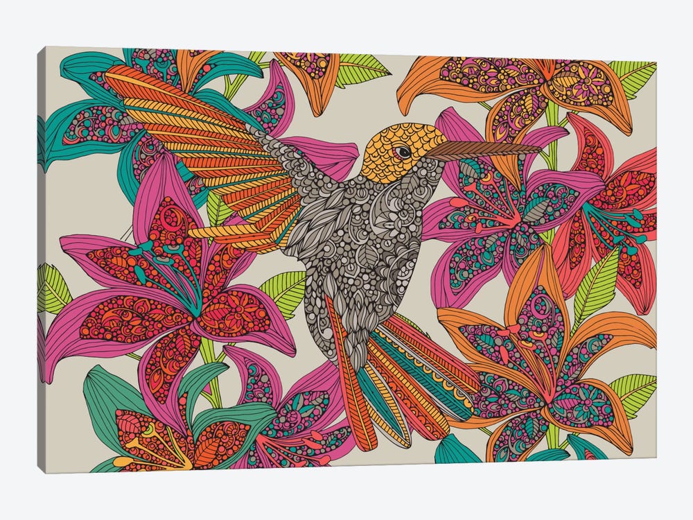 Hummingbird Puzzle II by Valentina Harper 1-piece Art Print