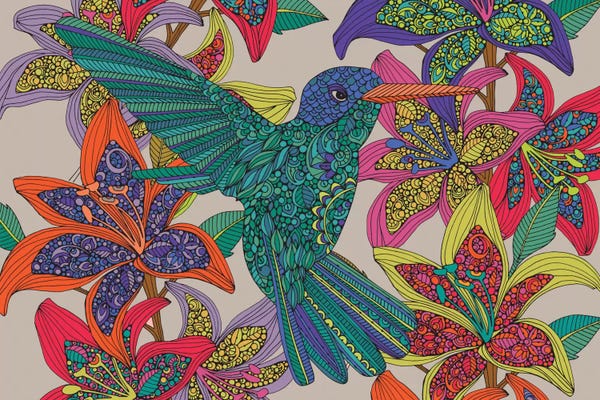 Valentina Harper: Hummingbird Puzzle III by Valentina Harper
