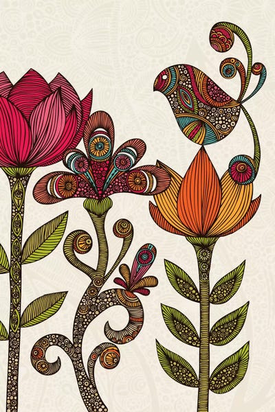 In The Garden by Valentina Harper canvas print