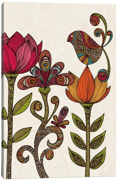 In The Garden Canvas Art Print - Valentina Harper