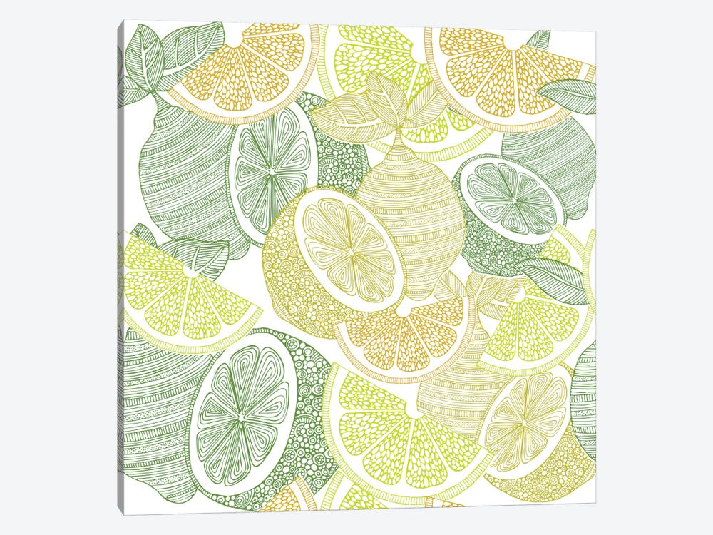 Lemons by Valentina Harper 1-piece Canvas Art Print