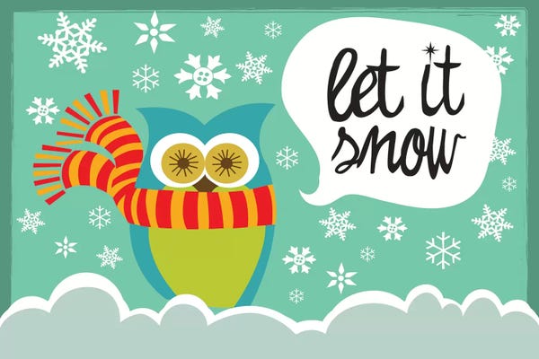 Christmas Animals: Let It Snow I by Valentina Harper