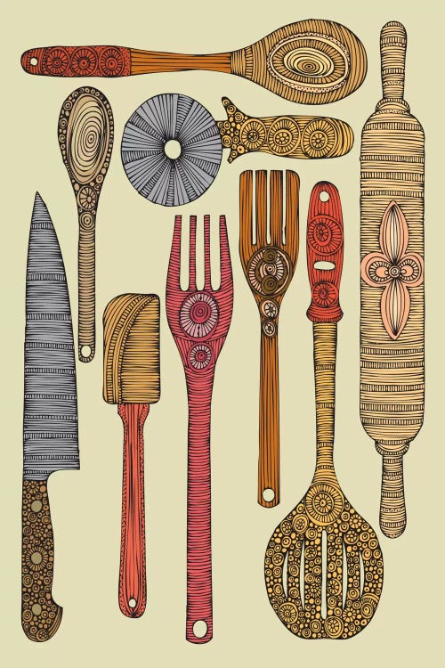 Let's Cook II by Valentina Harper wall art