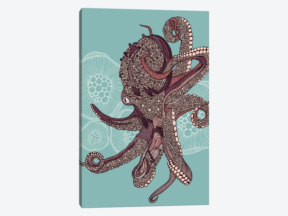 Octopus Bloom by Valentina Harper 1-piece Canvas Art
